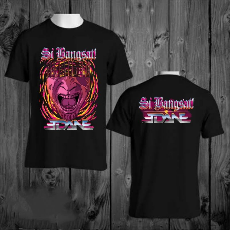 Kaos Band Edane Tshirt Distro mudik Original cotton combed 24s Jetblack super halus