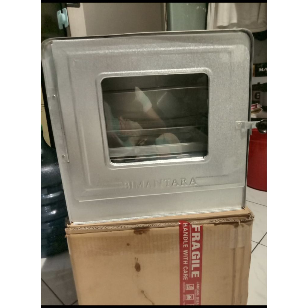 Preloved Oven Bimantara Kompor Alumunium Tahan Karat 38 Susun 3