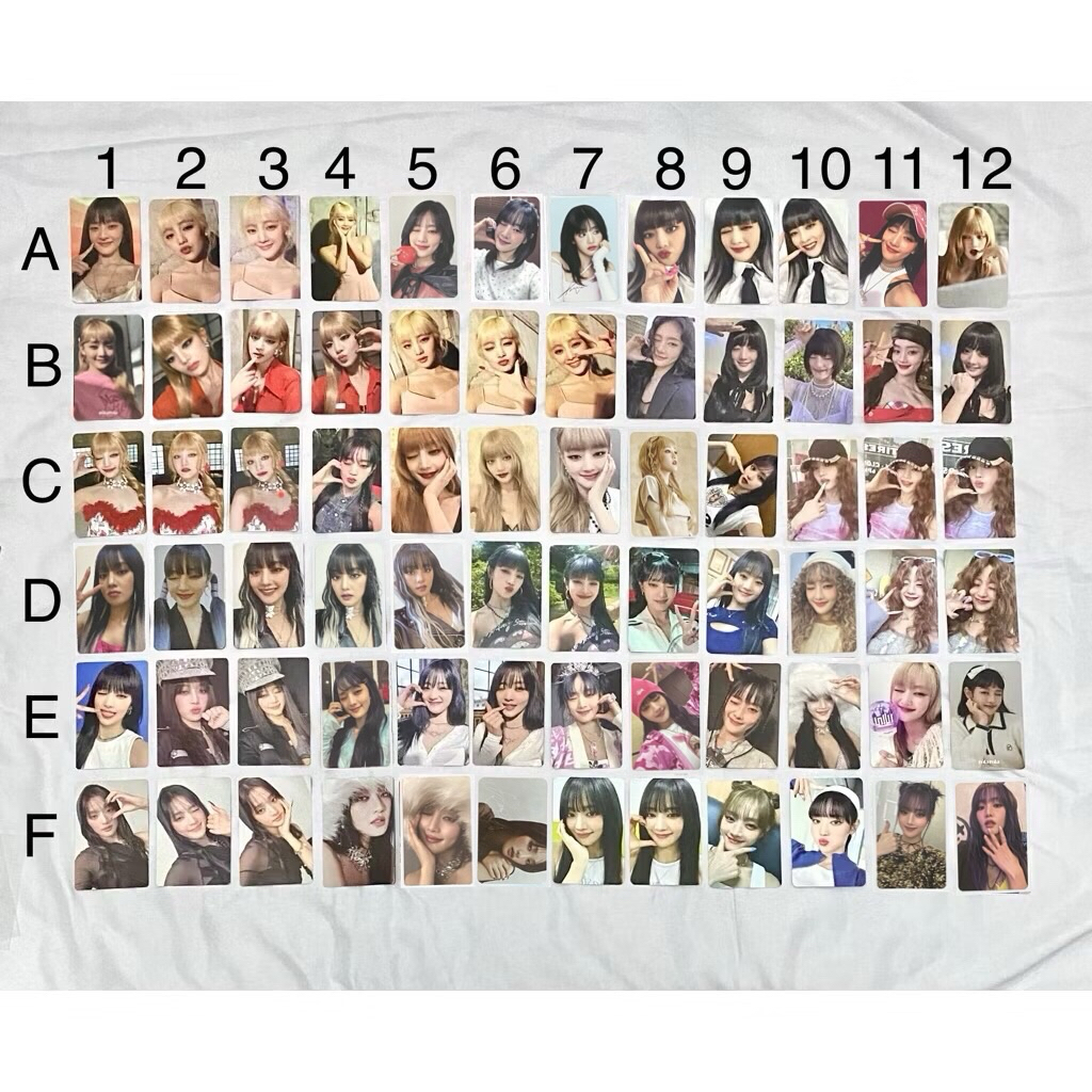 Official photocard minnie i-dle (g)i-dle album pc miyeon soyeon yuqi shuhua gidle