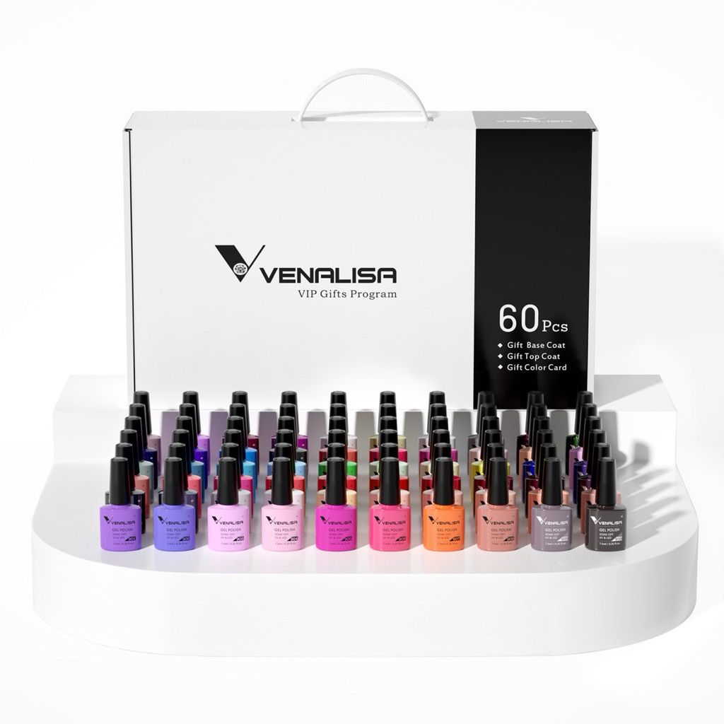 CIYS - VENALISA KUTEK VIP 1 UV GEL (ECERAN TERSEDIA 60 COLORS) NEW