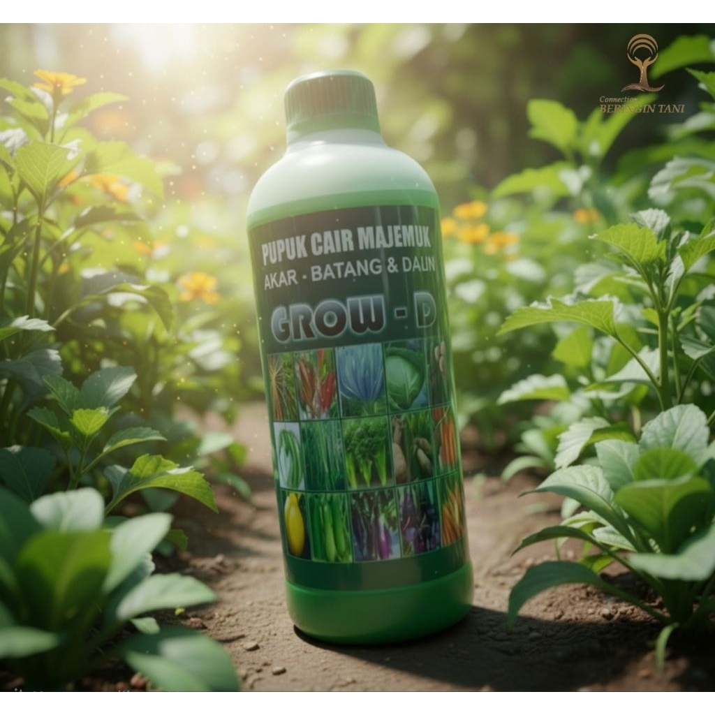Grow-D pupuk cair majemuk AKAR -BATANG & DAUN