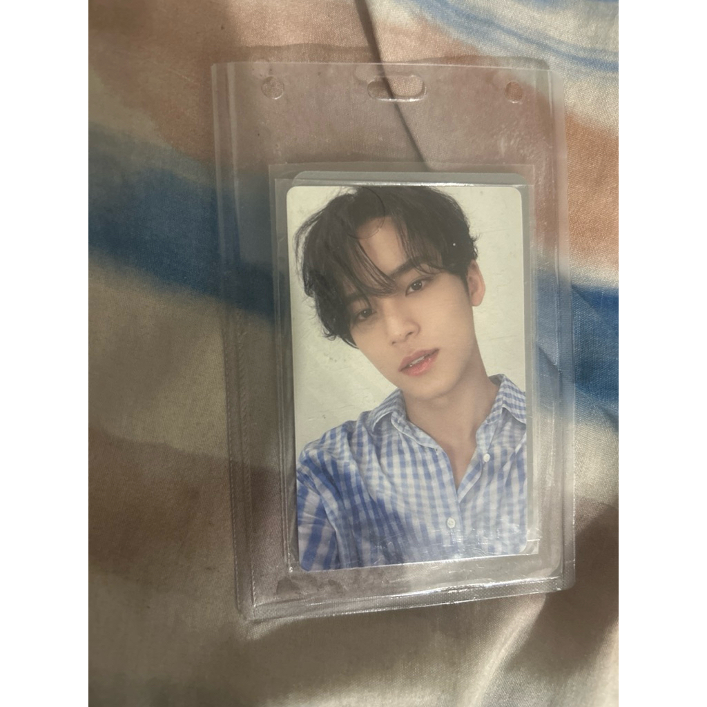 Photocard Odd Dream Mingyu dan Face The Sun Mingyu