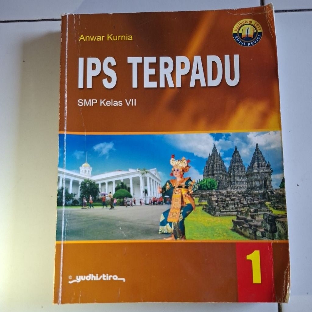 Buku IPS Terpadu Yudhistira Kelas 7 Kurikulum 2023