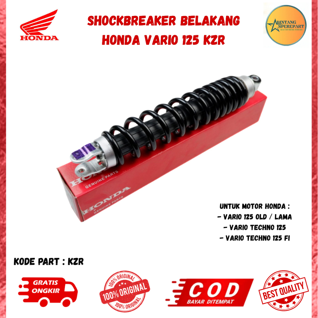 Shockbreaker Belakang Honda Vario 125 KZR 52400-KZR-600