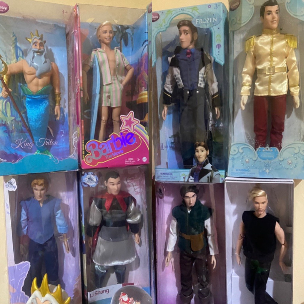Boneka Disney Prince Pangeran per satuan Ken Barbie