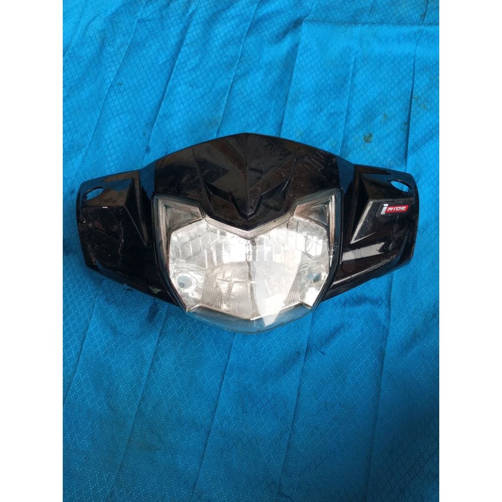 batok depan TVS rockz 125 / reflektor TVS rockz ORIGINAL