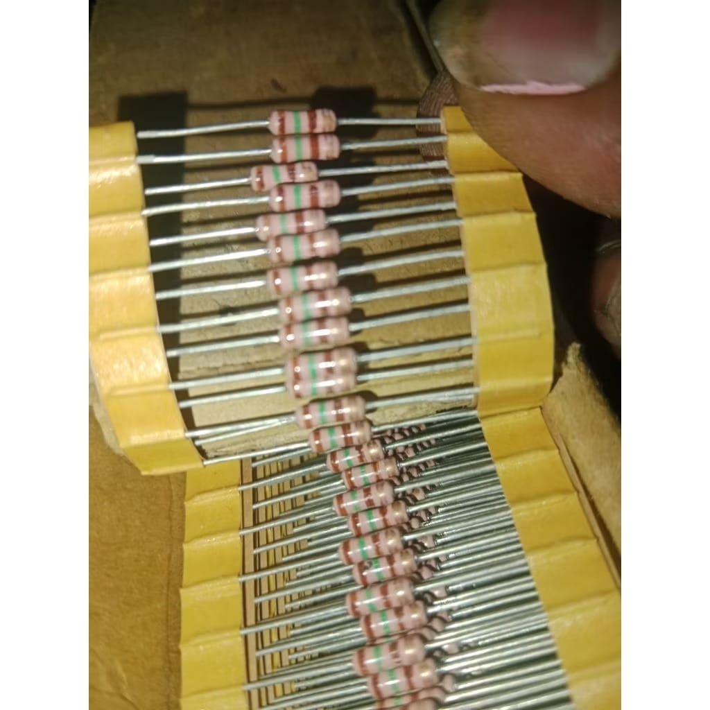 Resistor japan, resistor 150 Ohm, New/150ohm perkiraan