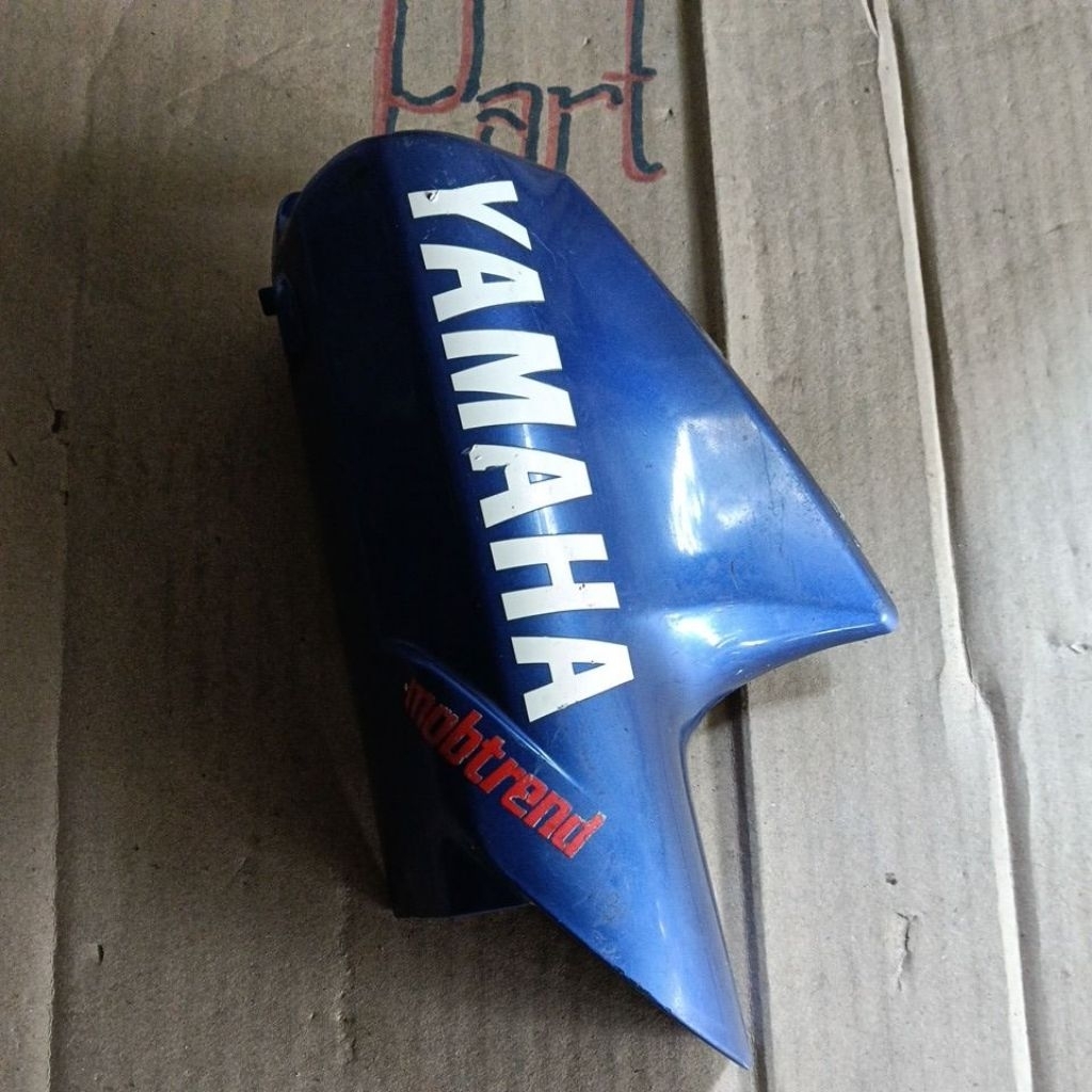 (KANAN) COVER SPAKBOR DEPAN SHOCK YAMAHA FIZR CALTEX MARLBORO SECOND ORIGINAL COPOTAN TUTUP SKOK SLE