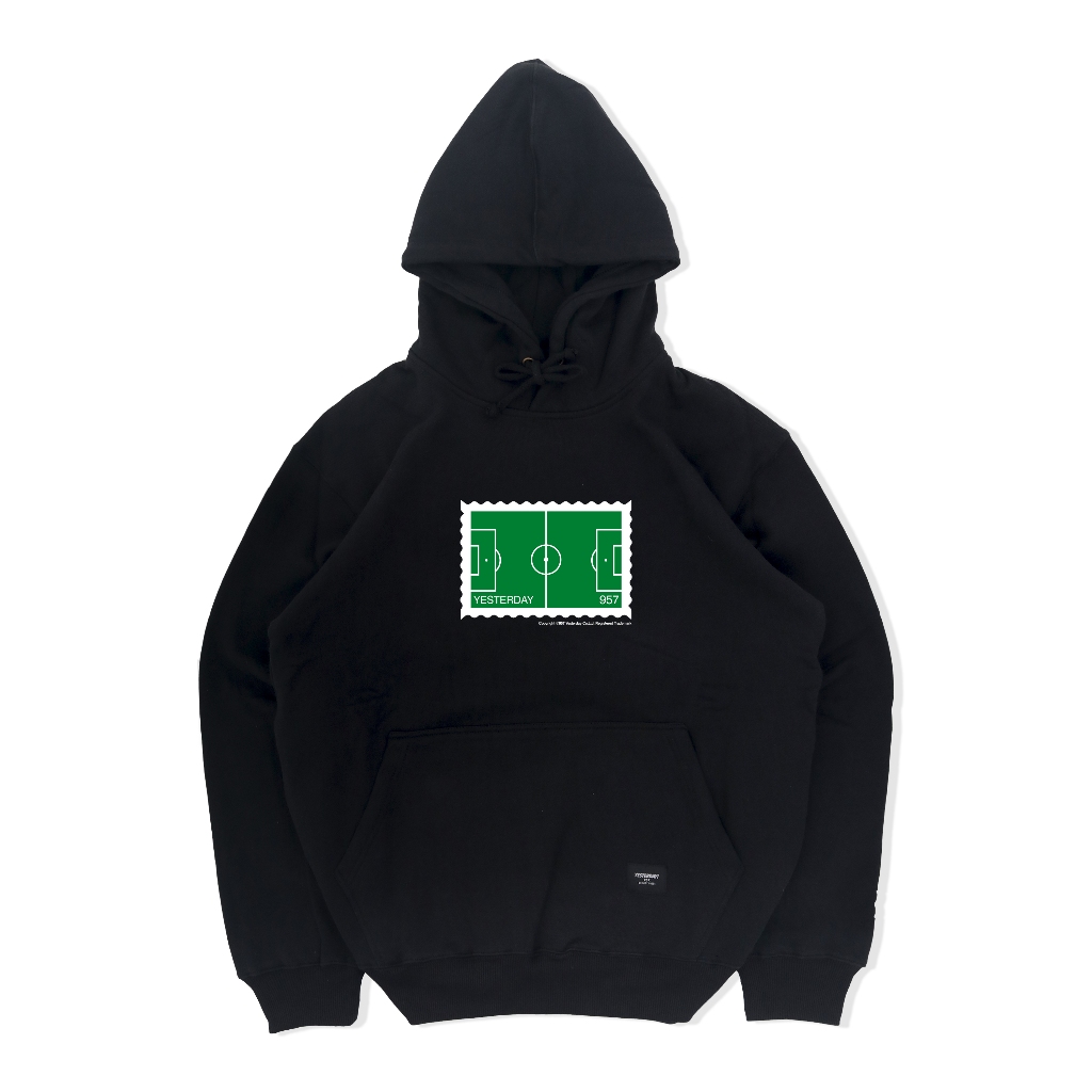 Yesterday – Hoodie Distro Pria Wanita Kece Tebal Sweater Premium Original Hitam Football