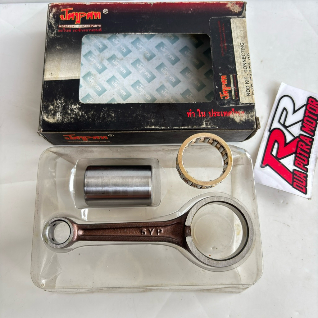 conroad conrod stang seher piston yamaha jupiter mx 135 lama old new 5YP japan