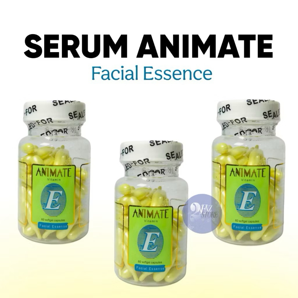 SERUM ANIMATE WAJAH ANIMATE SERUM / VITAMIN ANIMATE / VITAMIN E isi 60 BPOM