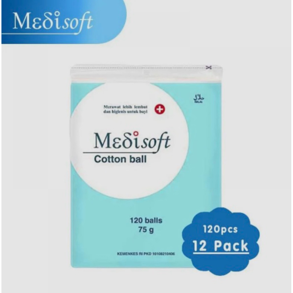Kapas medisoft bayi kapas cebok bayi