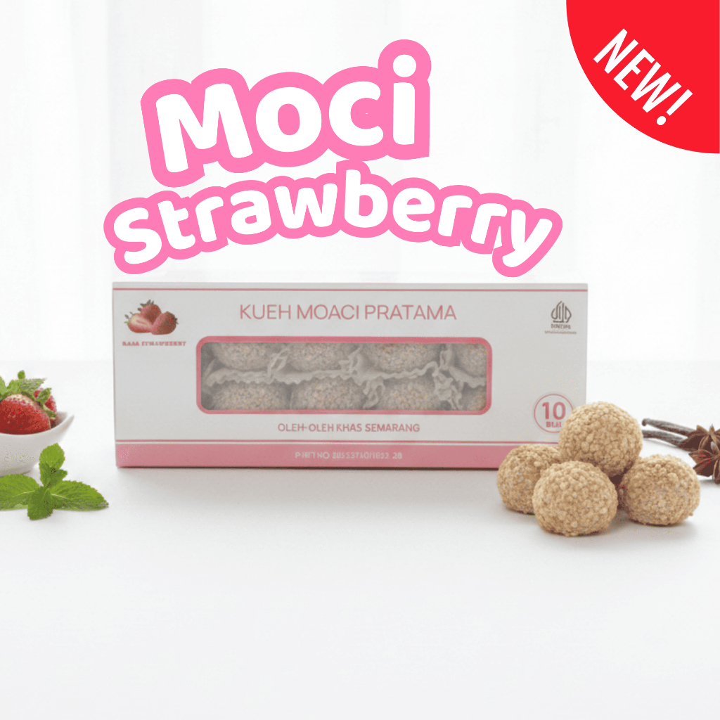 Kue Moaci Moci Mochi Semarang Merk Pratama Wijen Oleh Oleh Khas Semarang