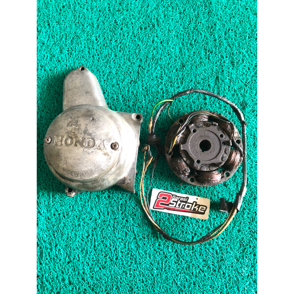 magnet spull pengapian honda c70 c50 dobel stater original