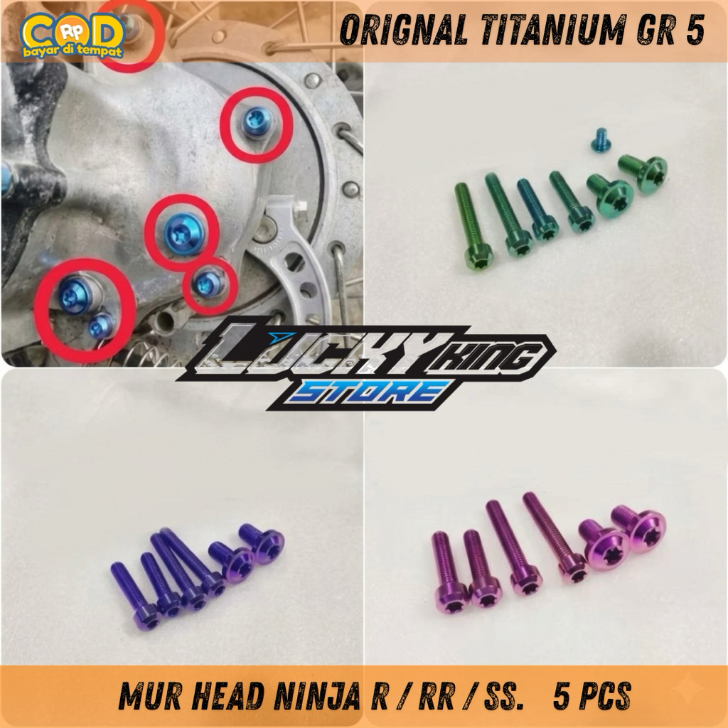 Baut Rengkes + Gardan Honda Beat Fi Esp Titanium