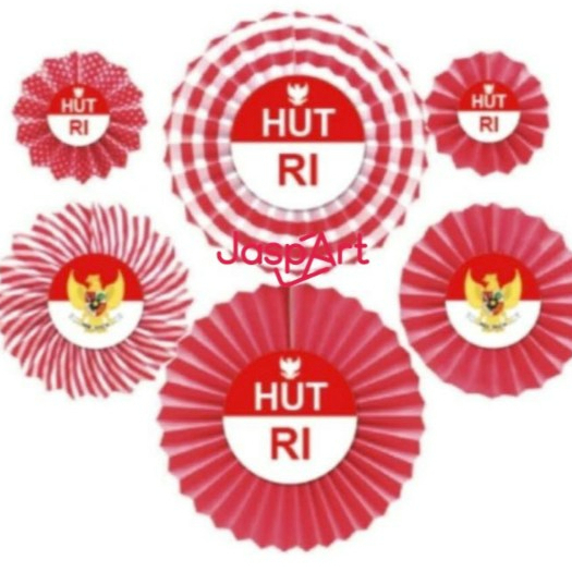 Paperfan HUT RI Dekorasi Agustusan 2026 Terbaru Dekorasi 17 Agustus Hiasan Agustusan HUT RI