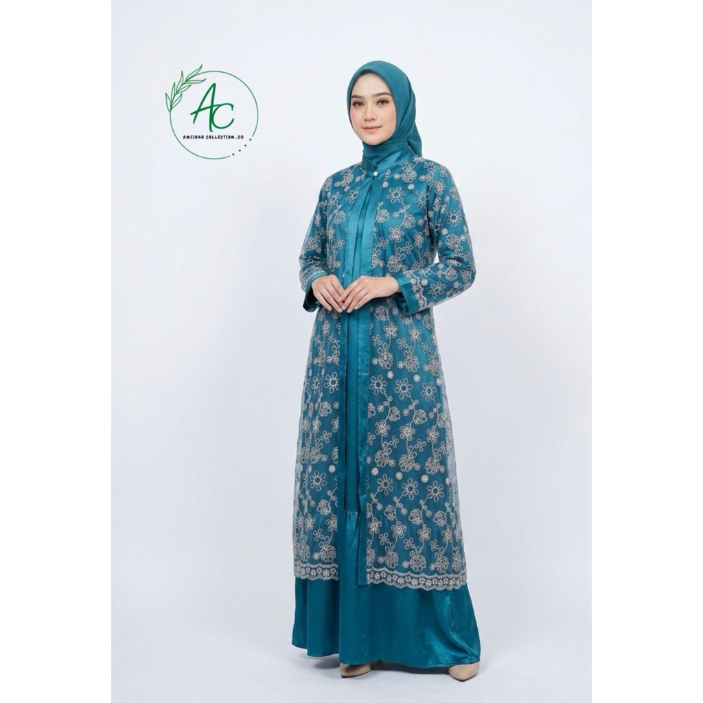 Gamis Sarfa -Gamis Outer Lepas Pasang-Gamis Pesta