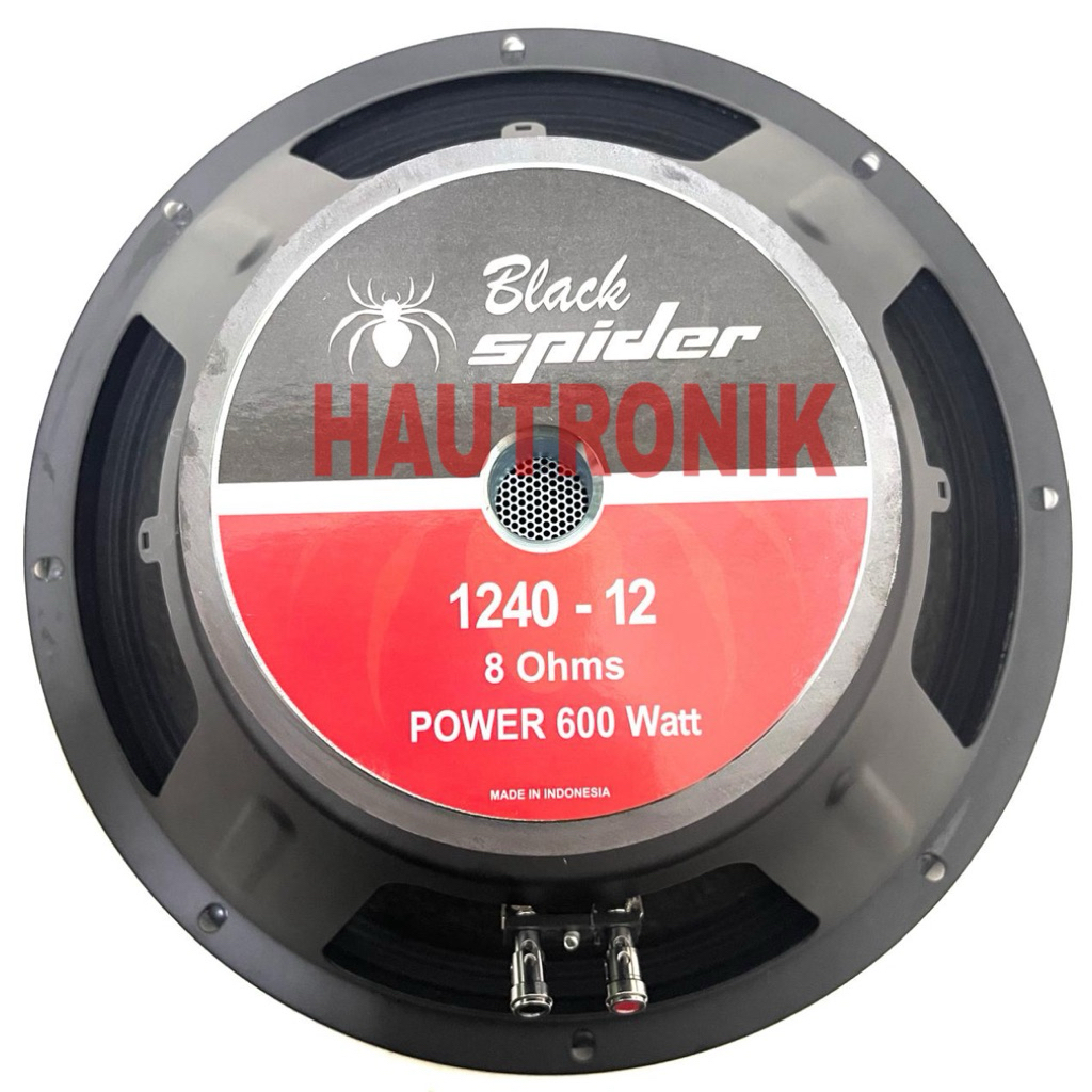Speaker Komponen BlackSpider 1240 12inch 600watt Original Speaker Componen Black spider BS 1240 bs12