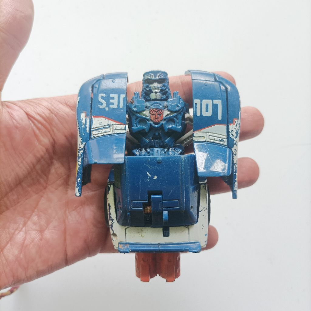Original Takara Tomy X Hasbro Transformers Top Spin One Step Changer Mainan Action Figure