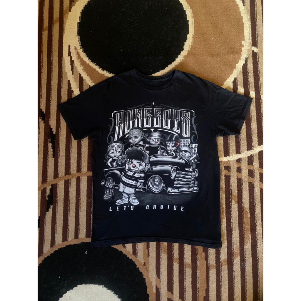 Kaos Vintage Homeboy Art Chicano