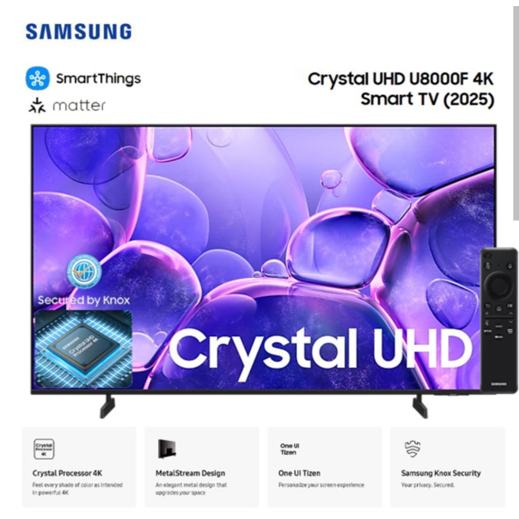 Jambi tv samsung 55u8000 smart tv 55 inci crystal uhd 4k u8000 ultra hd digital 55 inch tizen os hdr