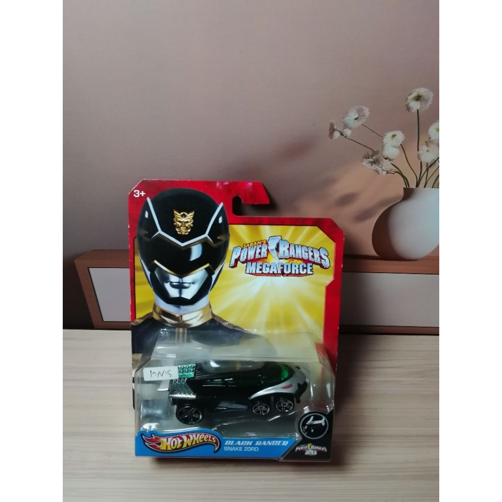 POWER RANGERS MEGAFORCE BLACK RANGERS SNAKE ZORD