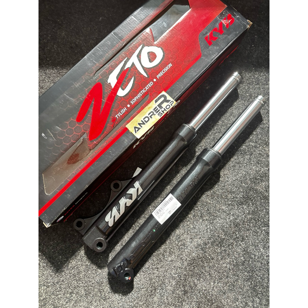 SHOCK DEPAN YAMAHA MIO FINO MIO SOUL MIO J MIO M3 BOTTOM SHOCK KYB ZETO ORIGINAL MATIC YAMAHA