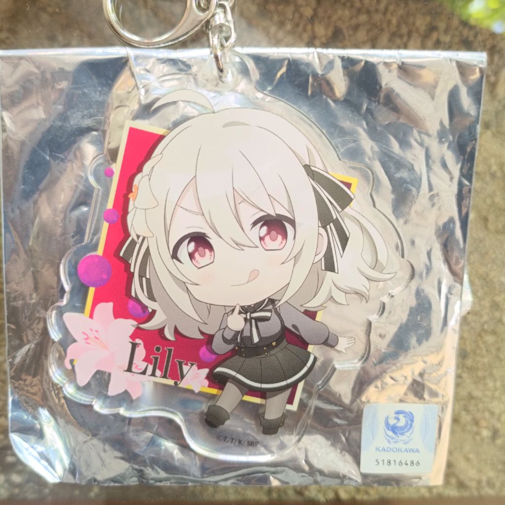 Official Spy Classroom & BokuBen keychain akrilik rubber