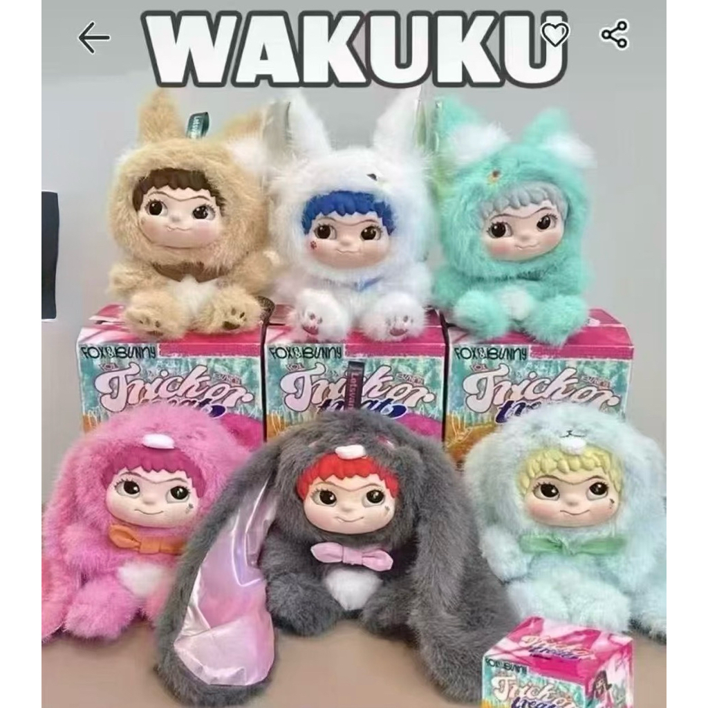 Second Generation WAKUKU Fox dan Rabbit
