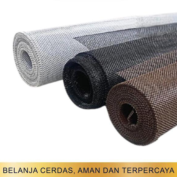 Kawat Baja Parabola BAJA 1 Rol / Kawat Jaring Nyamuk Parabola Baja WARNA / Kawat Parabola BAJA / Kaw