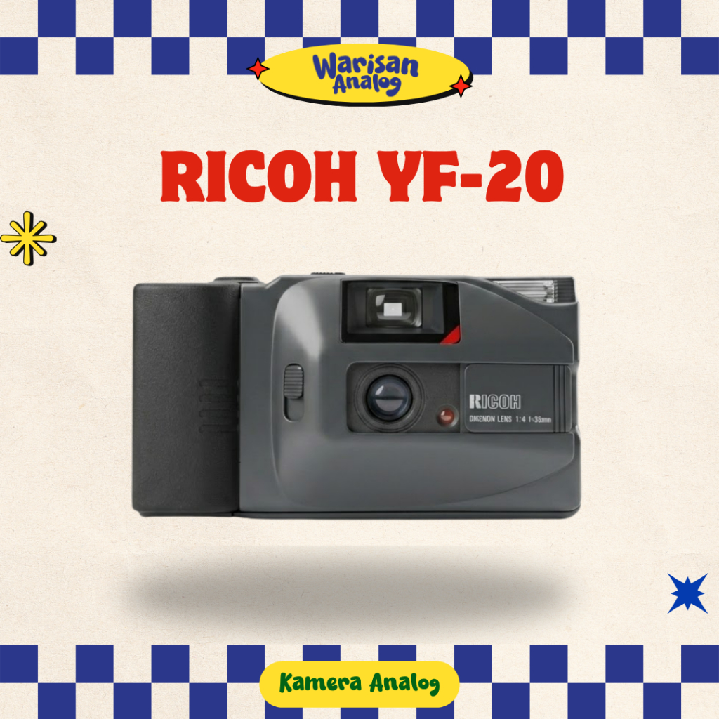 KAMERA ANALOG RICOH YF-20 | REUSABLE CAMERA FILM 35MM | KAMERA FILM