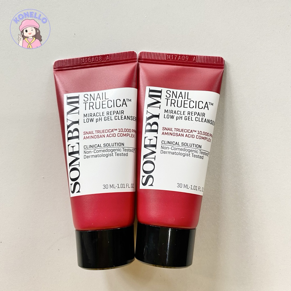 (ORI EXP 2027) SOME BY MI Snail Truecica Gel Cleanser 30ml