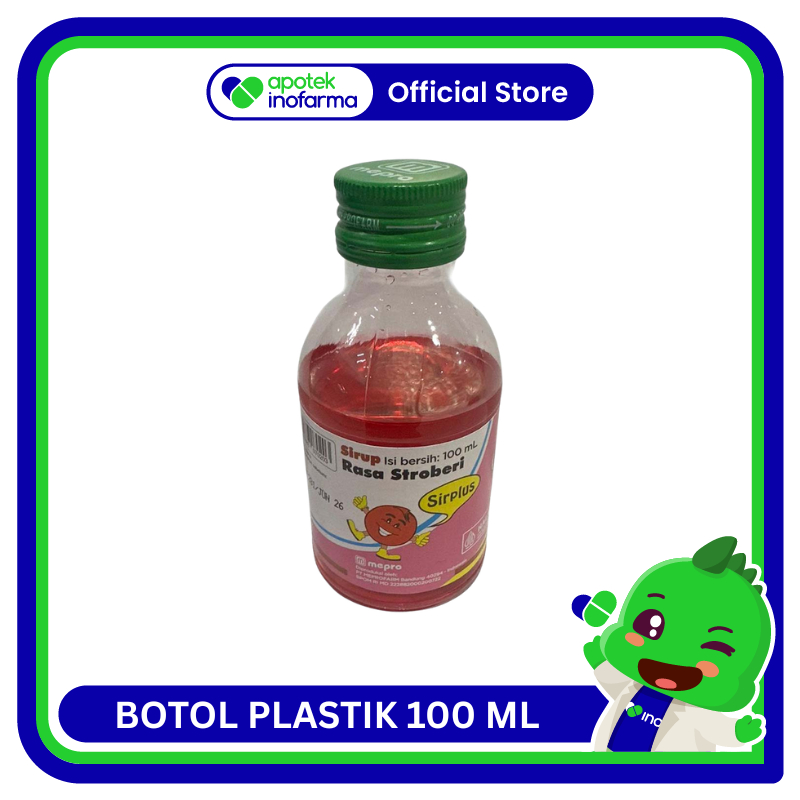 SIRPLUS RASA STROBERI Mepro SIRUP - Apotek Inofarma