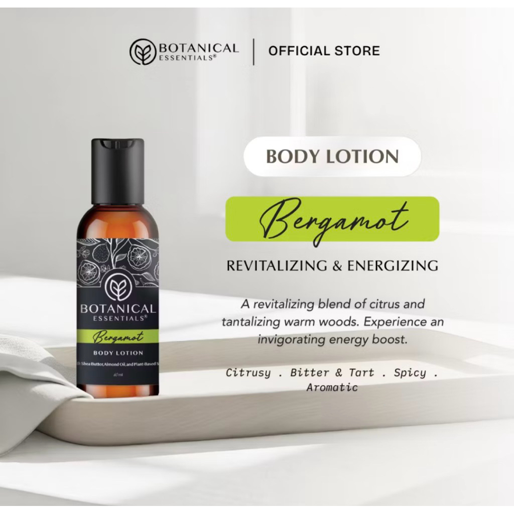Botanical Essentials - Body Lotion 60ml in Bergamot