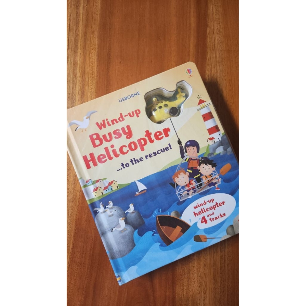 Usborne Wind Up. Busy Helicopter. Original