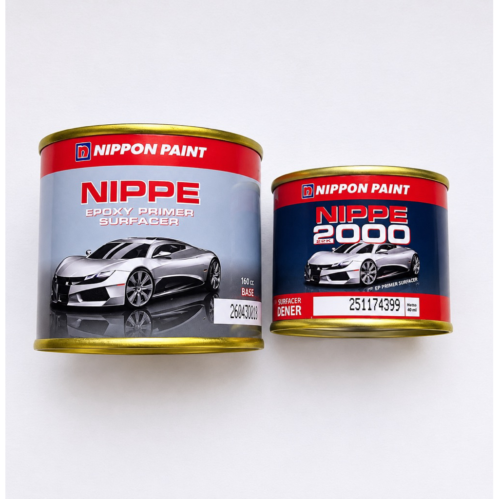Epoxy Nippe 2000 Epoxy Primer Surfacer Abu + Hardener