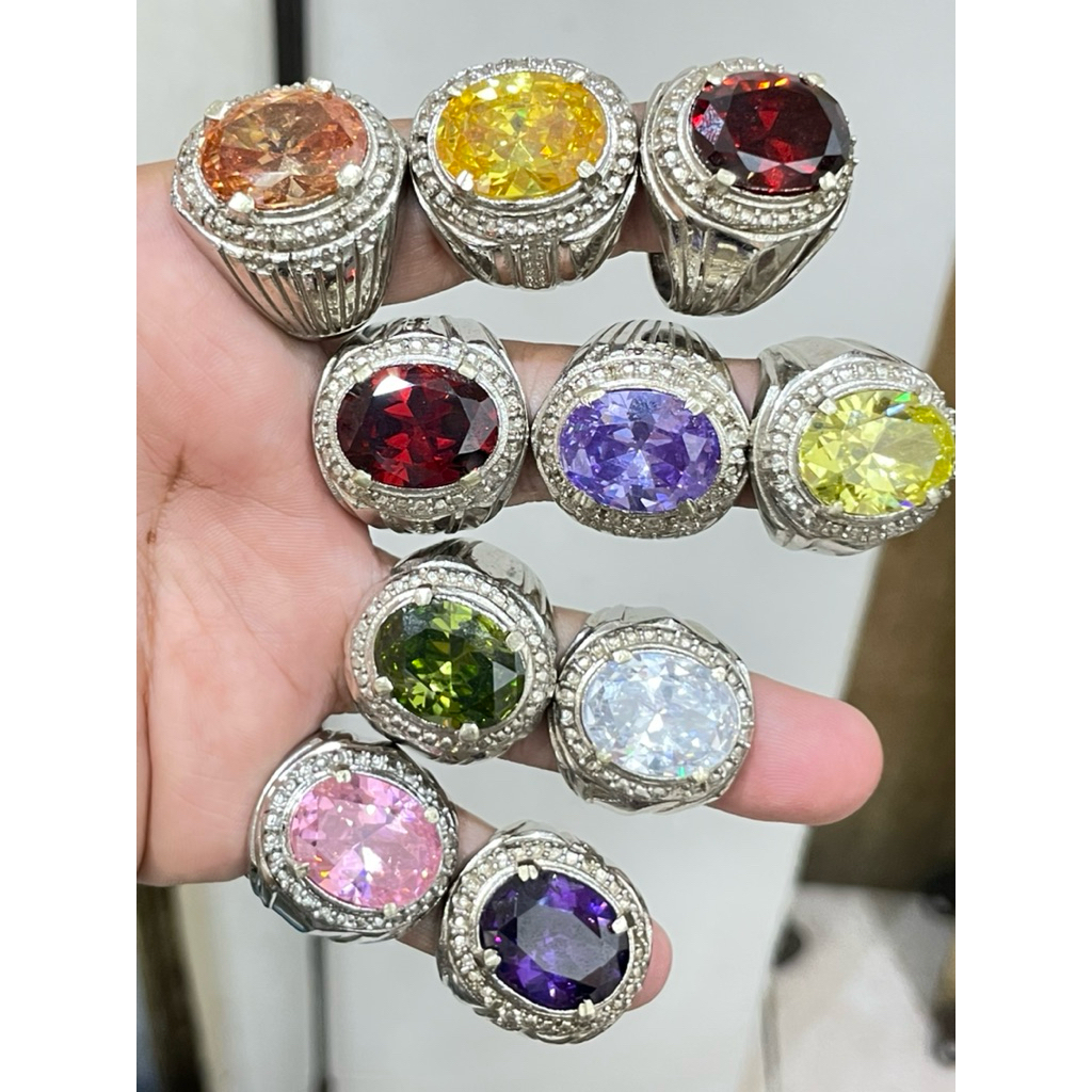 10 PCS CINCIN AMERIKA DIAMOND CUTT DIM 16x12