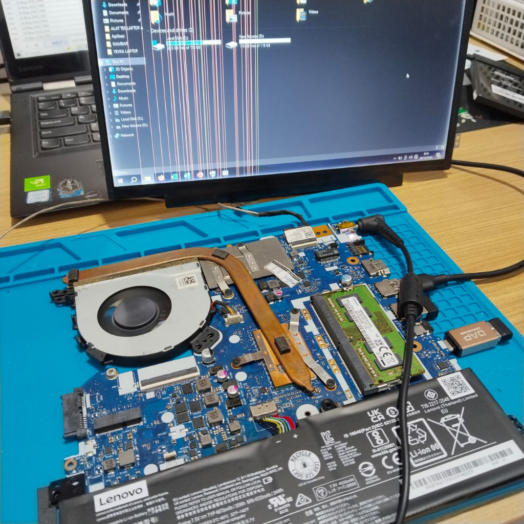 [X service ] Motherboard Lenovo 330 Core i5-8 Dual VGA RadeonNormal Tested Seken Original [ mainboar