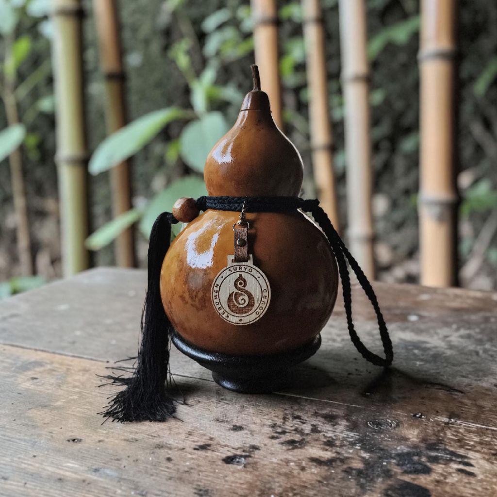 Botol ramah lingkungan /botol minuman/botol dari labu botol/bottle gourd /Tumbler ramah lingkungan