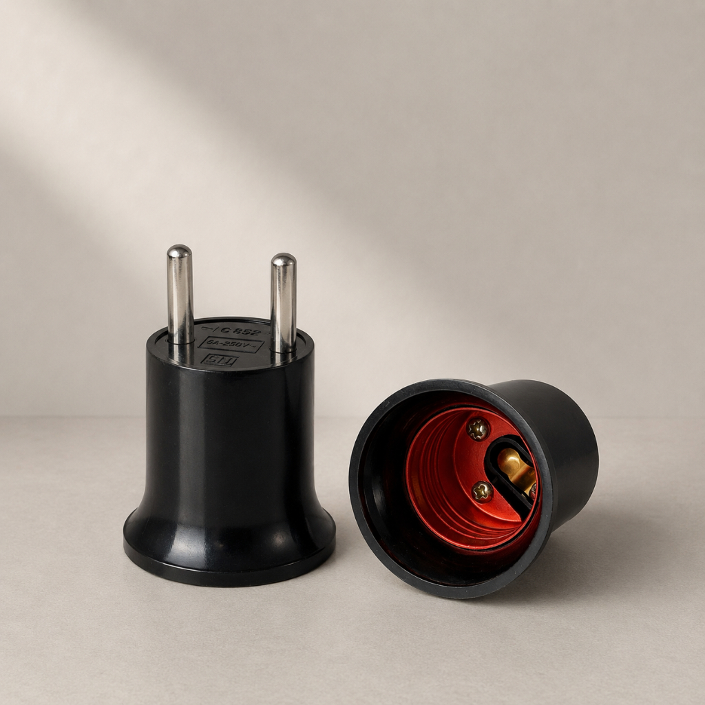 INDOMAKMUR Fitting Lampu Bohlam Colok SNI