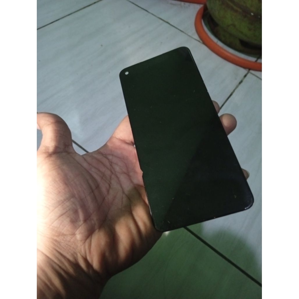 LCD oppo A74 5G ori copotan minus bayang sentuh normal cuil dikit lihat difoto
