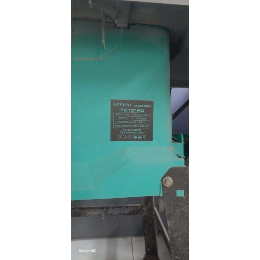 table saw NRT Pro 10inch