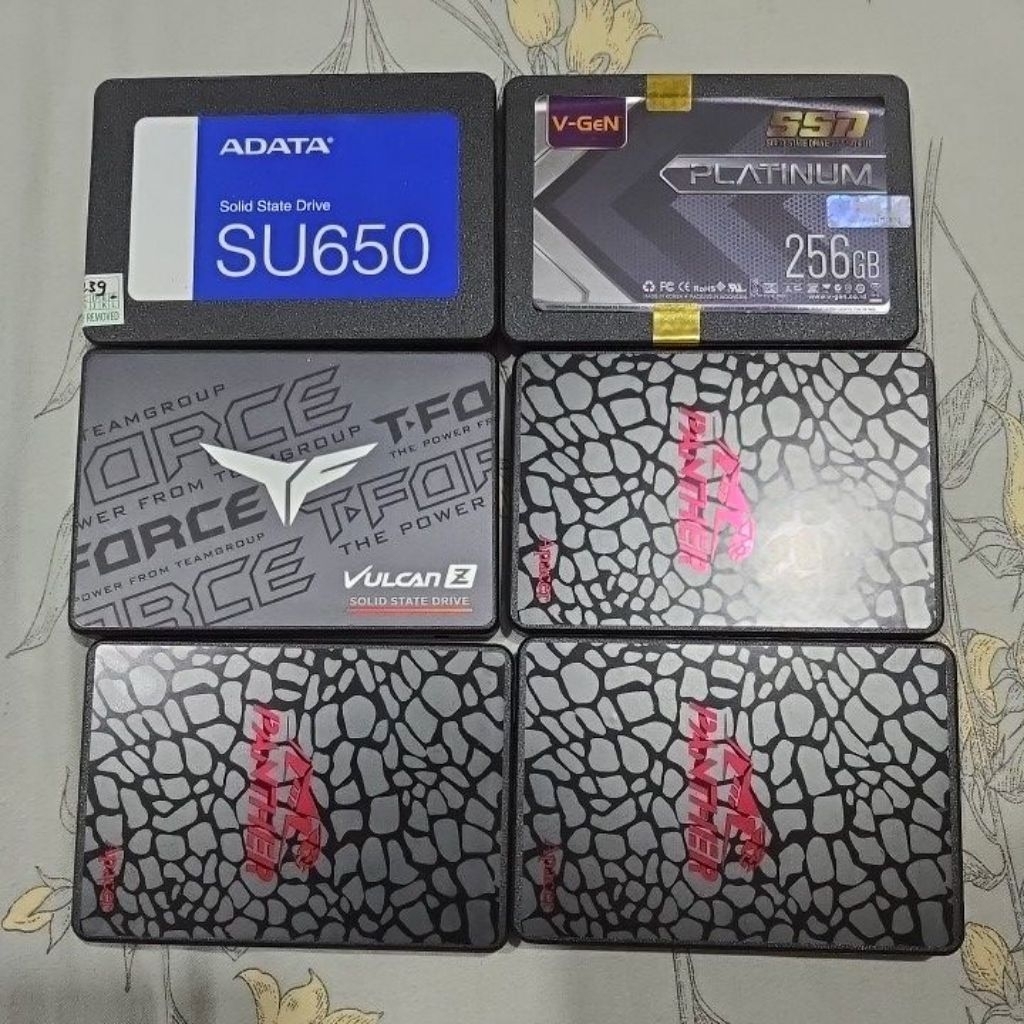 ssd komputer 256gb 128gb bekas second bagus