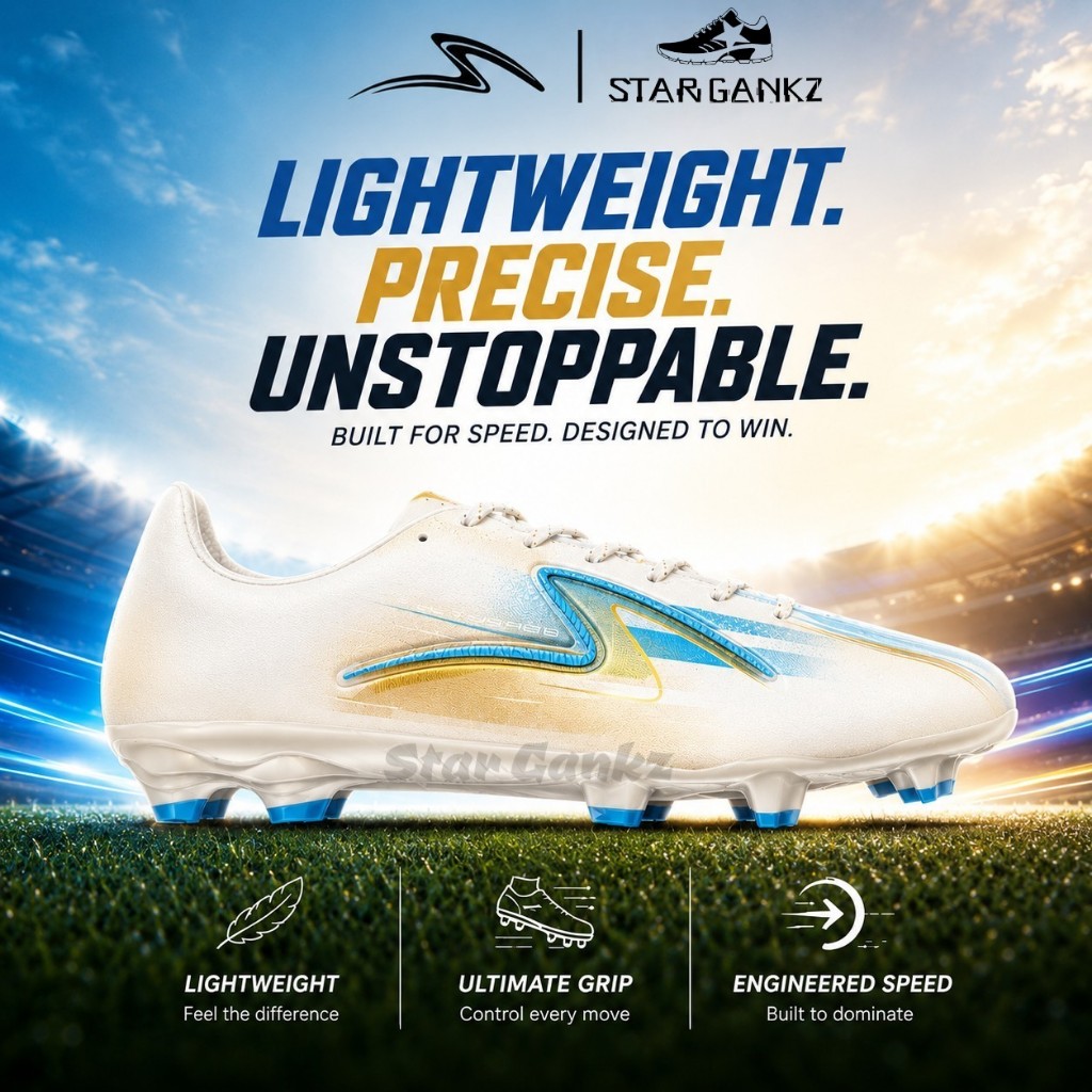 SEPATU BOLA SPECS LIGHTSPEED REBORN ACCELERATOR META XR SE FG BOOTS OLAHRAGA SEPAKBOLA UNISEX