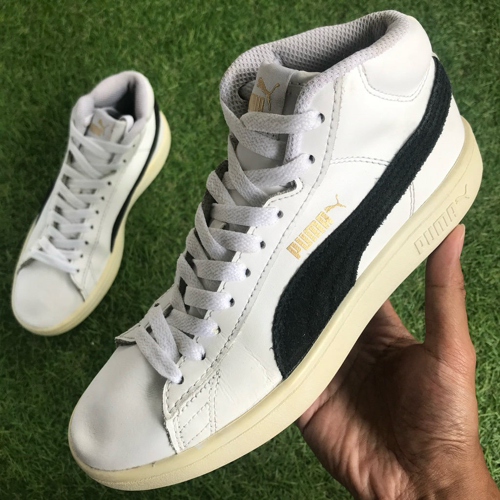 PUMA Smash Mid Skate shoes size 36 preloved