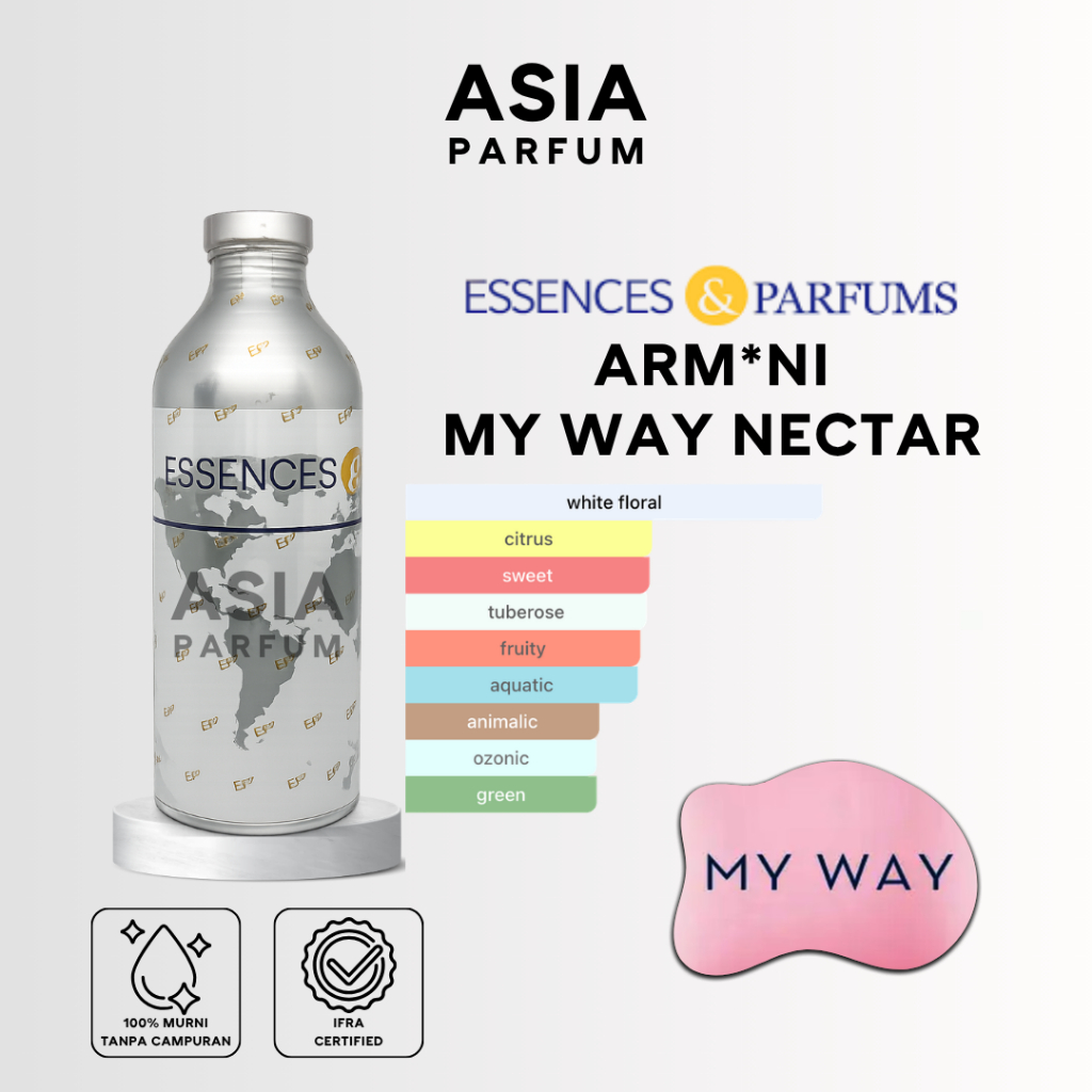 ESSENCES & PARFUMS MAGENTA N 88406 - BIBIT PARFUM ARM MY WAY NECTAR - SEGEL & REPACK 100G