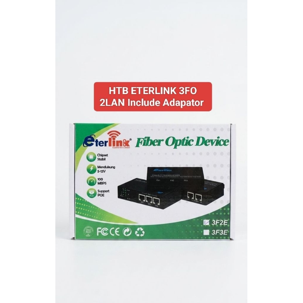 Htb eterlink 3fo 2Lan include adaptor