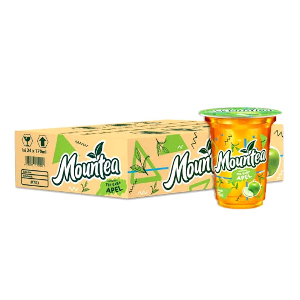 MOUNTEA RASA APEL 150ML 1 DUS ISI 24 CUP