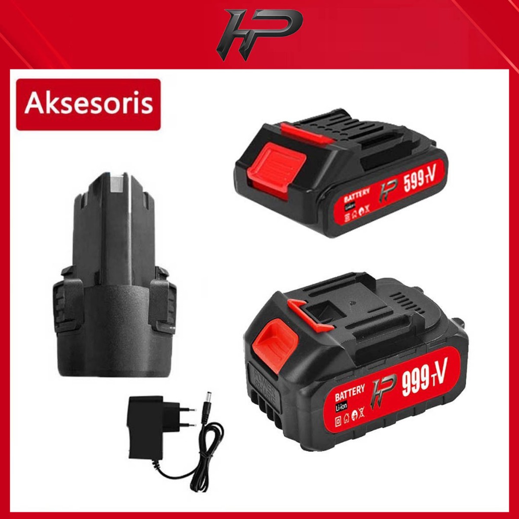 98V/599V/999V Bor Baterai Lithium Alat Cuci Mobil Baterai Impact Baterai
