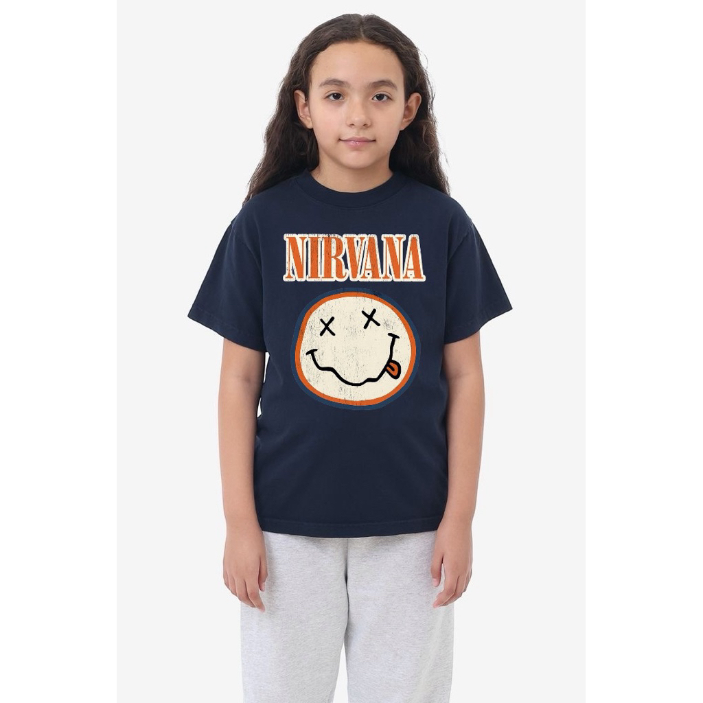 KAOS ANAK BAND NIRVANA / BAJU ANAK NIRVANA